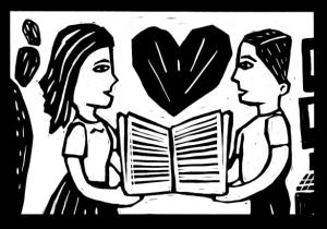 Um lugar para ler (e fazer) livros