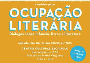 A literatura ocupa todo o sábado