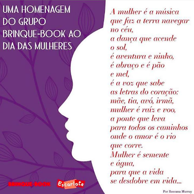 Feliz Dia Internacional da Mulher, na poesia de Roseana Murray