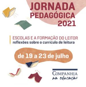 Jornada Pedagógica 2021 traz reflexões sobre o currículo de leitura na escola