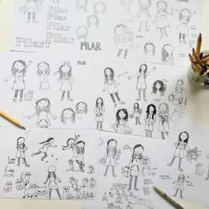 O processo criativo de Joana Penna ao ilustrar Diário de Pilar
