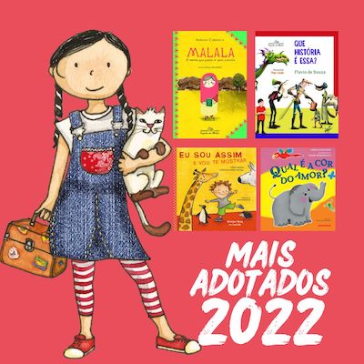 Os livros mais adotados nas escolas em 2022