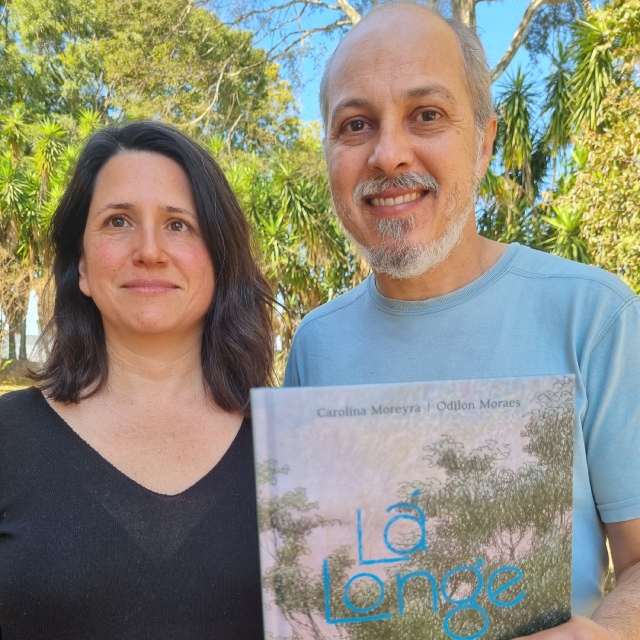 Odilon Moraes e Carolina Moreyra: parceria no livro ilustrado e na vida