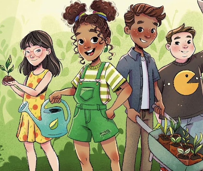 Plantar, colher, salvar o planeta: Maya a e turma da terra fala de saberes que se perderam sobre a natureza – e sobre nós mesmos